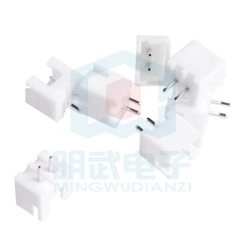 

XH2.54-2A connector 2P straight pin socket 2.54MM pitch XH-2A connector terminal block 100 pieces