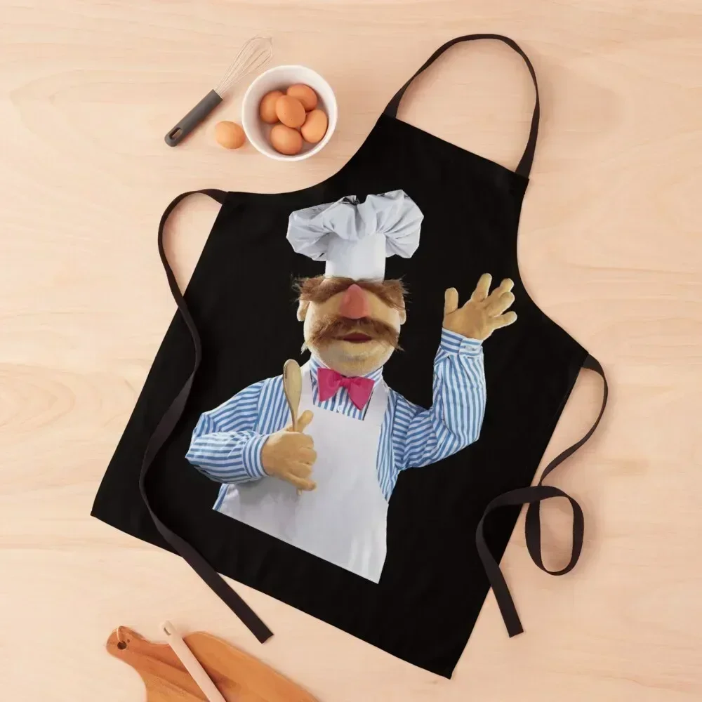 

The Swedish chef bork Apron christmas kitchen cloths esthetician Men'ss For Girl Apron