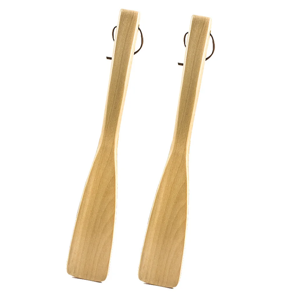 

1Pcs Wooden Shoehorn Tool Extra Long Shoe Lifter for Easy Wear Slip on Shoes Bend Resistant Aid for Daily Use