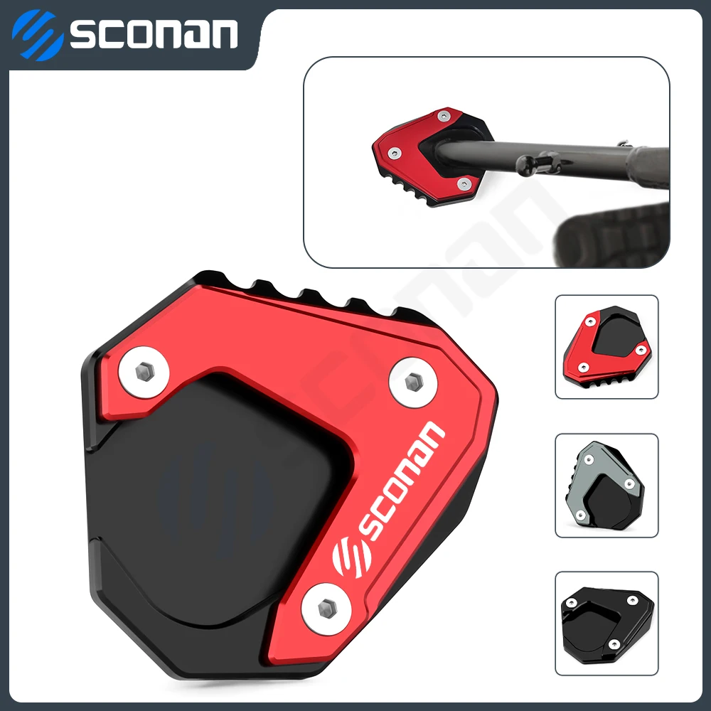 

For BMW G310 GS G310GS G 310 GS Motorcycle CNC Aluminum Accessories Foot Side Stand Extender Foot Enlarger Pad 2019 2020 -2024