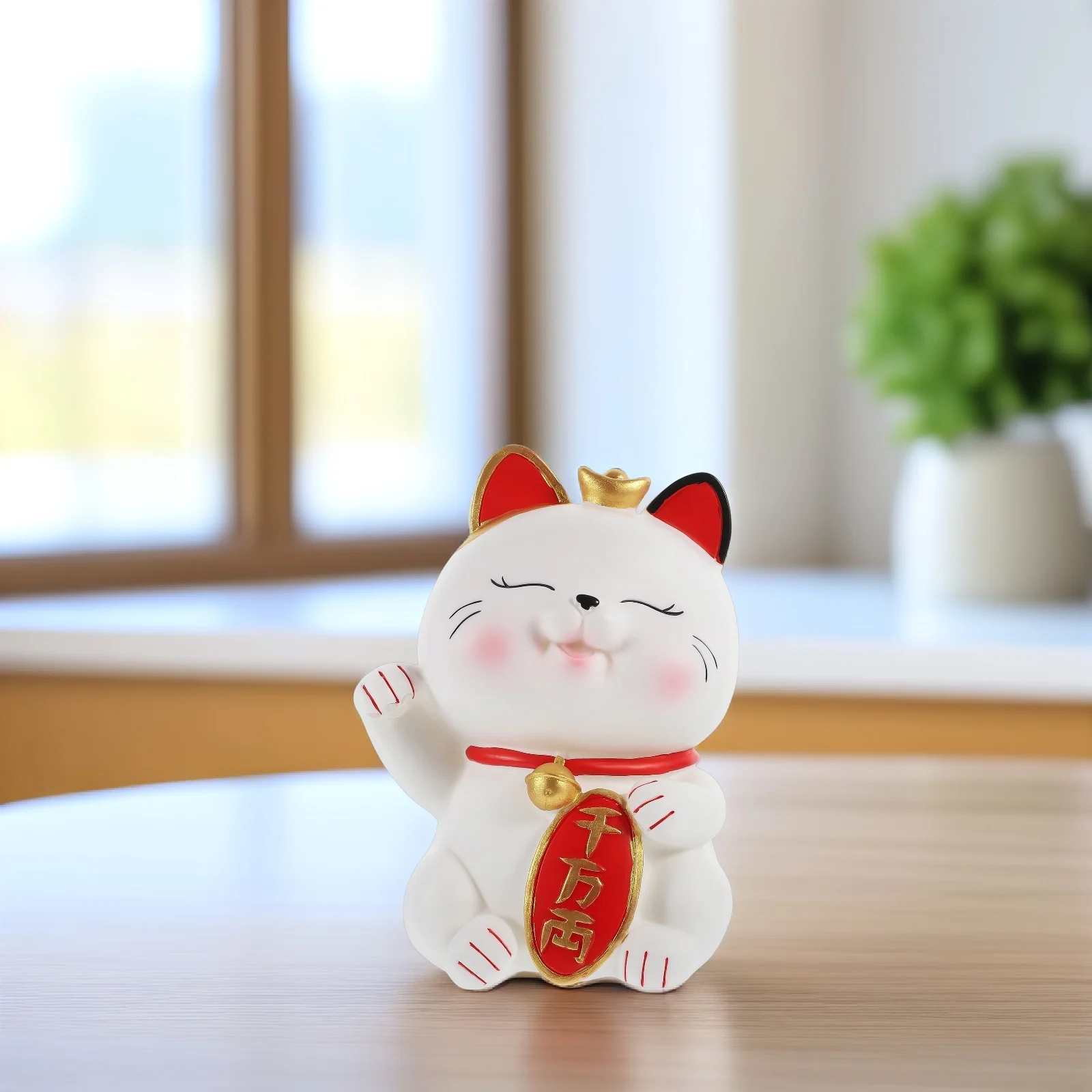 

Fortune Cat Bank Vinyl Coin Box Decorative Saving Pot For Girls Bedroom Vinyl Coin Container Desktop Home Decor Gift