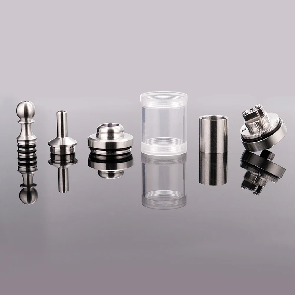 YFTK-Style Kayfun Lite Plus Five Pawns RTA Reflowdable Atomizer, Précieux de 22mm, 2.5ml, 316 SS Rta 510 E Cigs Vape Box, Mods Vapor Rta