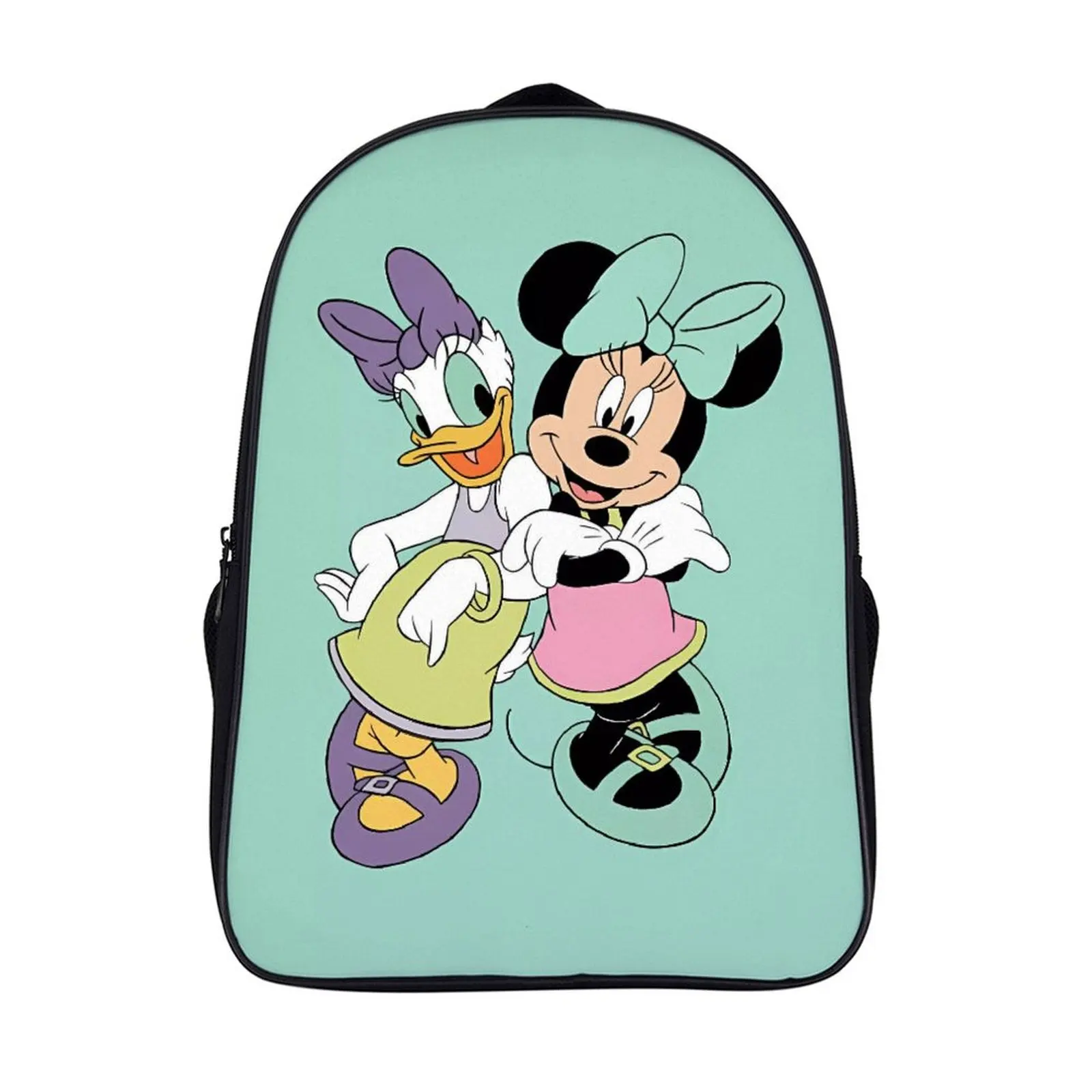 

Cartoon Disney Minnie Mouse Fashion Student's Backpack School Bag 16 Inch 2 Compartment Backpack Student Schoolbag