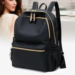 Spring New European and American Style Shoulder Women's Bag Large Capacity Simple Versatile Oxford Fabric Women's Bag