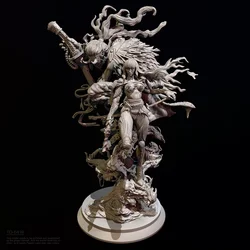 The height of man 50mm 75mm 95mm Resin model kits figure beauty colorless and self-assembled （3D Printing ） TD-6419/3D