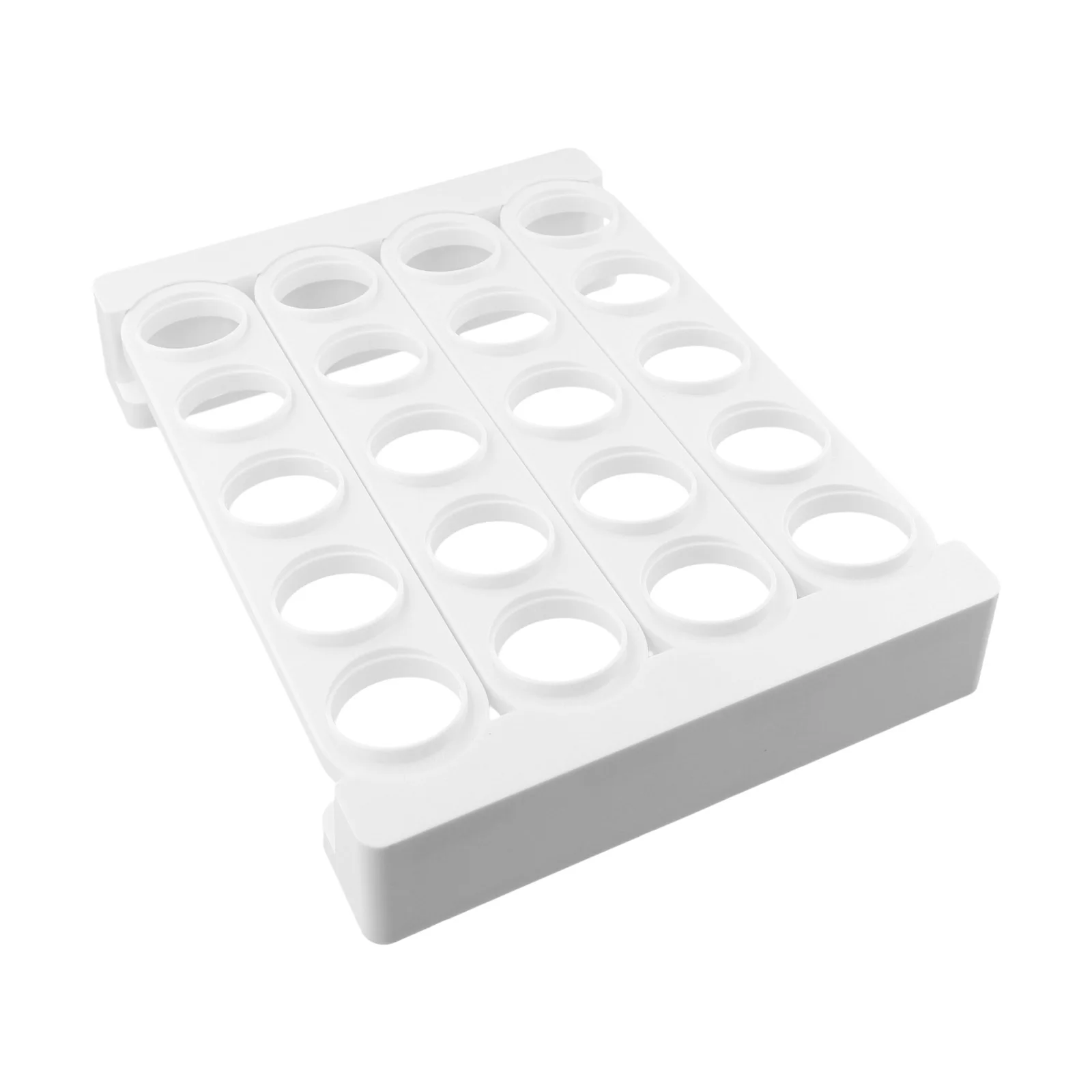 Coffee Capsule Holder Wall Mounted Storage Rack with 20 Slots for Streamlined Coffee Pod Storage and Space Saving Design