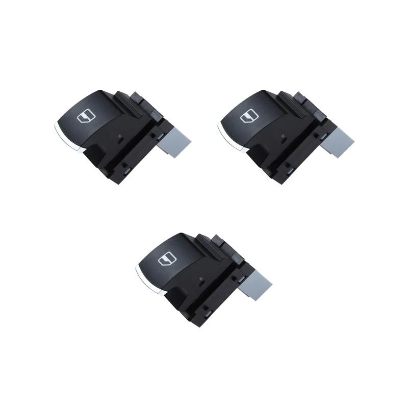 New 3pcs Window Switch button For VW Golf 5 6 For GTI MK5 MK6 For Volkswagen Passat B6 OEM 5ND959855 5ND 959 855 5K0 959 855