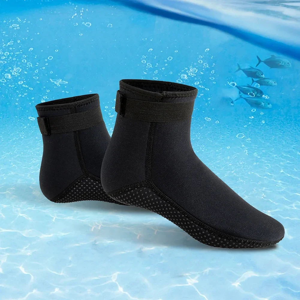 Diving Socks 3mm Neoprene Non-slip Beach Water Socks  Adult Warm Diving Surfing Socks for Rafting Snorkeling Sailing Swimming