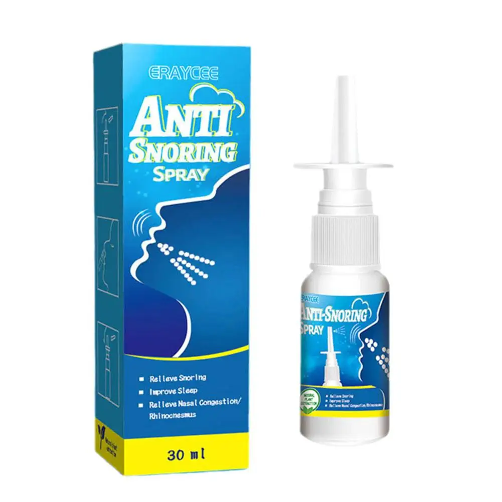 30ml anti ronco spray alívio remédio ronco nasal melhorar a qualidade melhor congestão spray respiração nasal dormir mais fácil c8j6