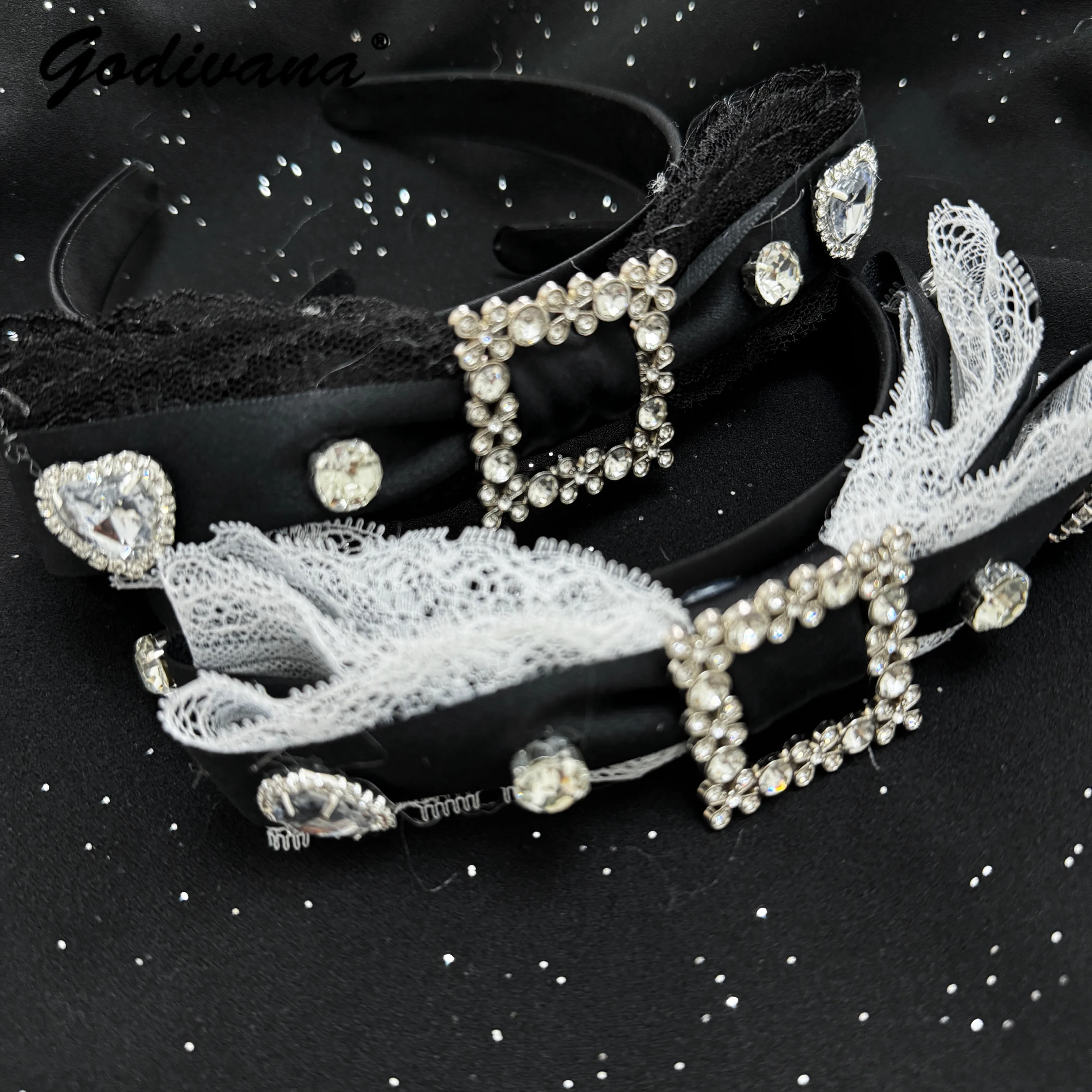 

Массовая повязка на голову в японском стиле, милая женская кружевная повязка на голову с бантом для девочек, повязка для волос в стиле Лолиты KC