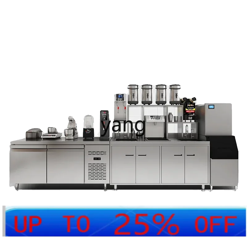 

LTT milk tea shop coffee equipment full set of water bar milk tea machine commercial workbench