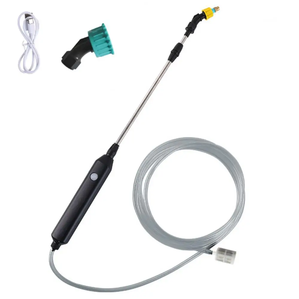 Imagem -06 - Xiaomi-pistola de Rega de Jardim Usb Automático Pulverizador Elétrico Sprinkler Bico Planta Mister Irrigação