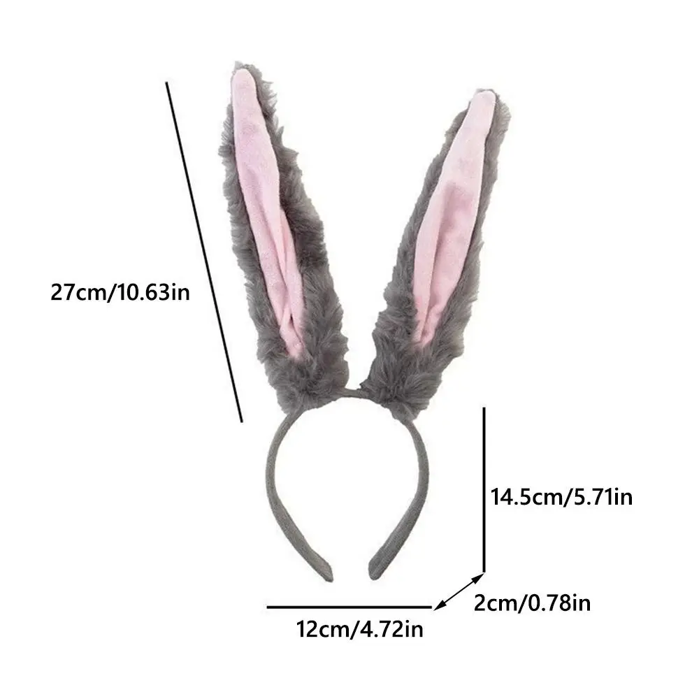 الحلو أفخم آذان أرنب Headbands تأثيري الأرنب فتاة لطيف حزب أغطية الرأس صور الدعامة الأرنب عقال إكسسوارات الشعر