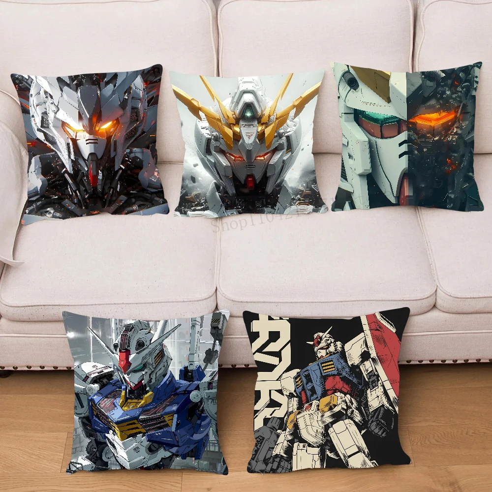 

Наволочка Game G-Gundam, квадратная подушка, диван для спальни, удобная подушка для отдыха, украшение для автомобиля, гостиной, дома