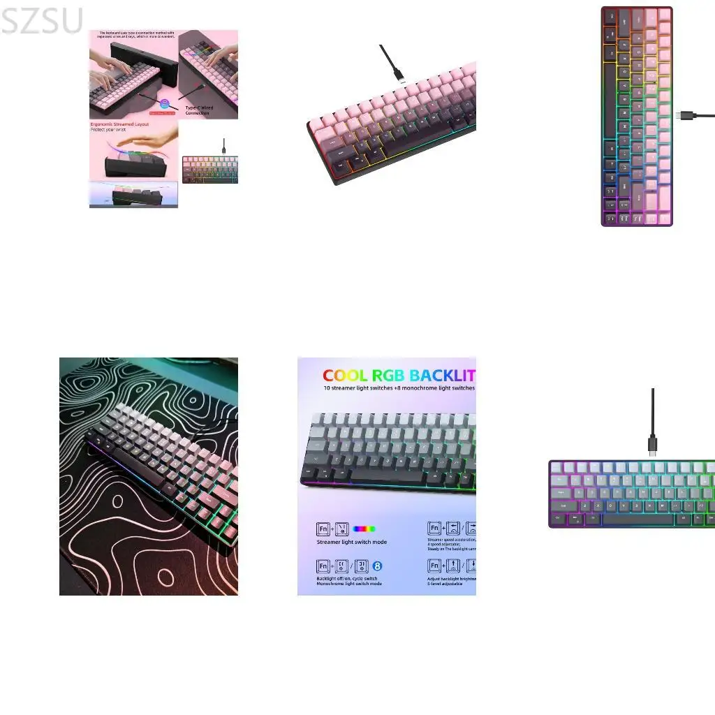 

Прокладки SZSU Монастые механические клавиатуры.