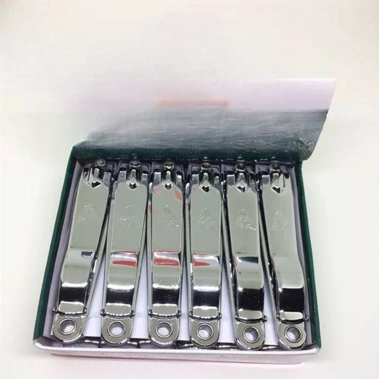 Nail Clippers Stainless Steel Nail Clippers 618 Type Large Flat Mouth Household Nail Cutter Nail Cutter