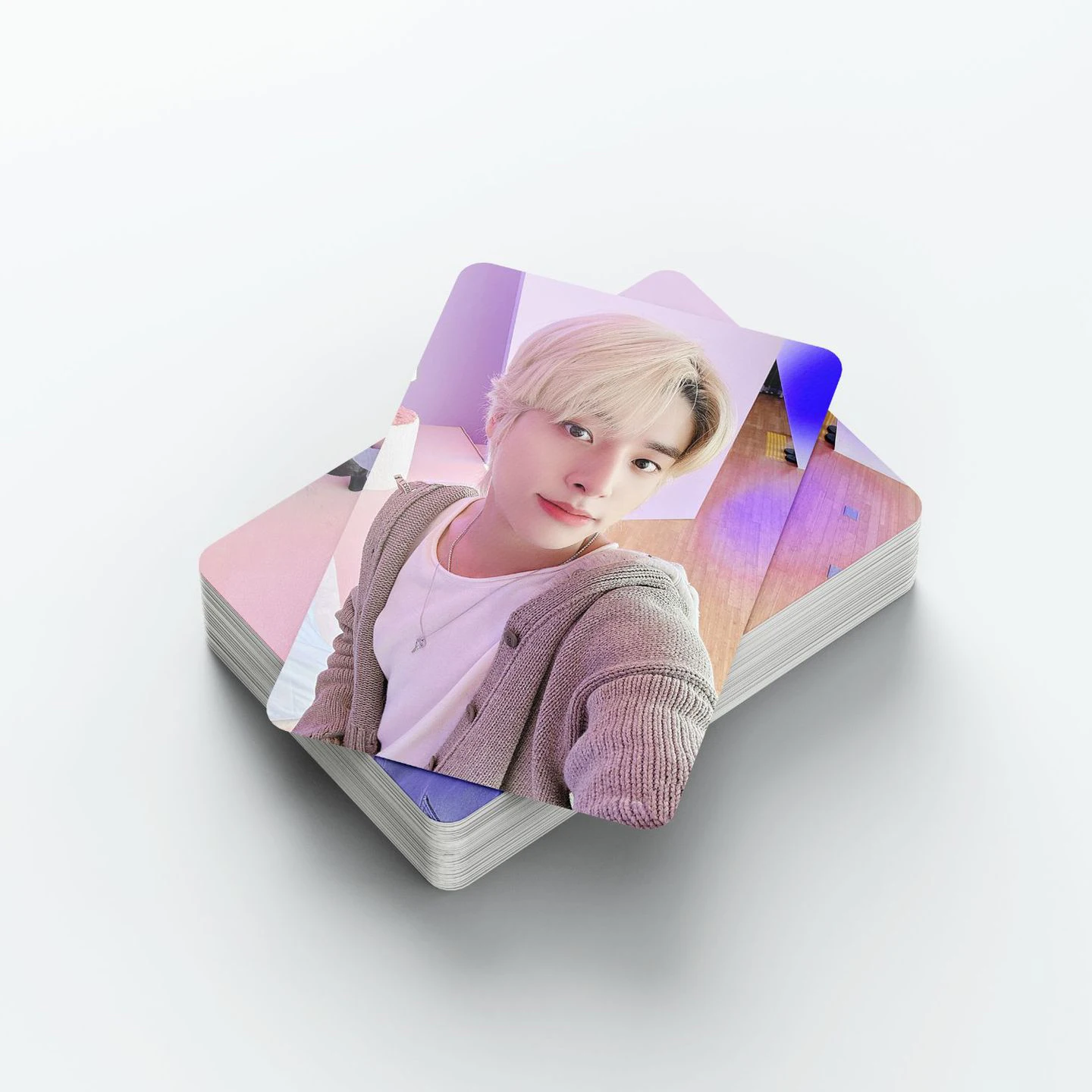 55 E Group ORANGE BLOOD New Specialty Small Card LOMO Collection Cards Around The Korean Wave