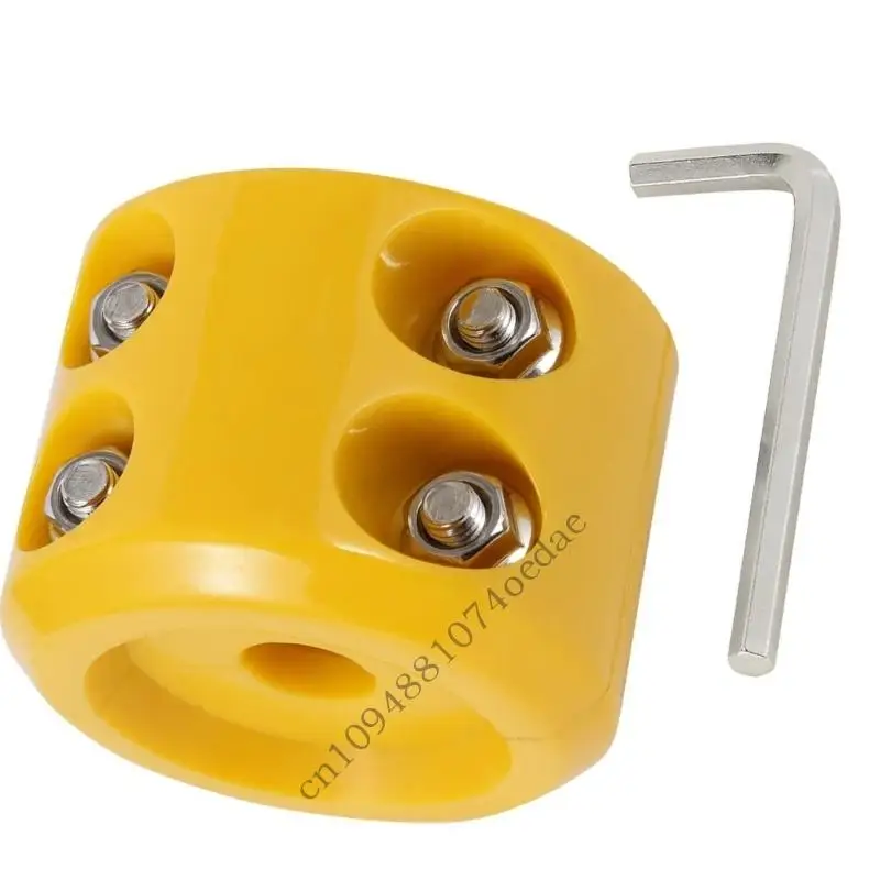 Rubber Winch Stopper & Line Saver Vehicle Wiring Guard for ATV, UTV, Off-Road 