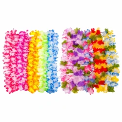 Artificial Flower Garland Hawaiian Flower Necklace Hawaiian Party Decorations Hawaii Party Favors Summer Party Supplies