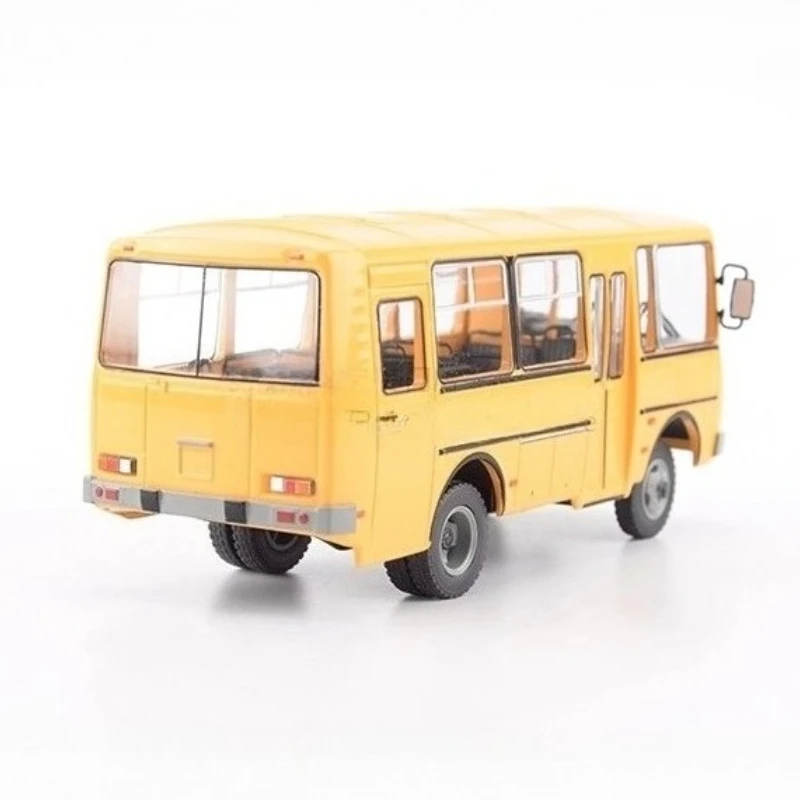 Model samochodu 1/43 Związek Radziecki Paz-3206 Lekki terenowy autobus osobowy Metalowy model samochodu JAVN059 Model autobusu Model statyczny Zabawka dla chłopca Prezent