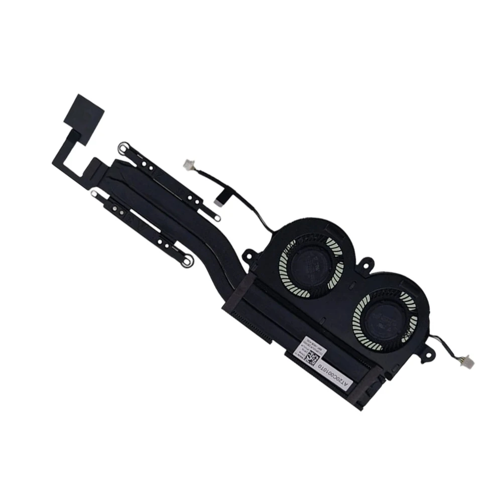 For DELL For XPS 13 9370 9380 AT20C0010C0 0PNWJR 0980WH PNWJR 980WH Laptop CPU Heatsink&Fan