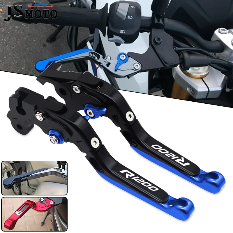 For BMW R1200GS R1200R R1200RT R1200S R1200ST R1200 GS ADV Motorcycle Adjustable Folding Brake Clutch Lever Handlebar Hand Grips