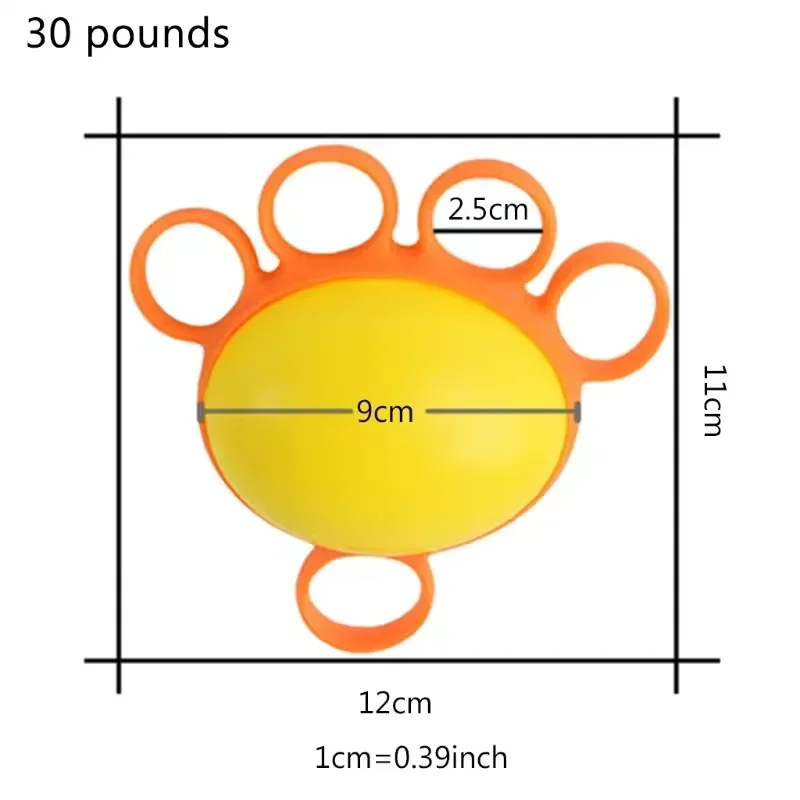 Terapia dłoni Wzmacniacz uchwytu Nosze do piłek Palec Fitness Ćwiczenia ramion Rozluźnienie mięśni Rehabilitacja Sprzęt do chwytania