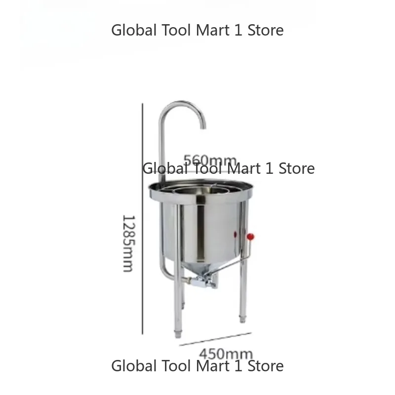 High-Efficiency Mini Corn Washing Machine Fast Automatic Multi-Function with Engine and Pump Stainless Steel Core Components