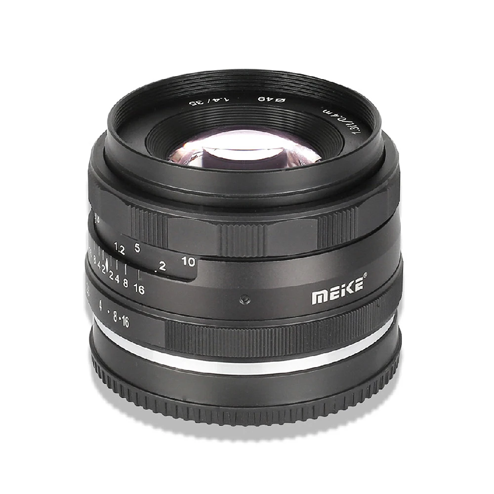 MEIKE 35mm F1.4 マニュアルフォーカス大口径レンズ APS-C オリンパスパナソニックマイクロフォーサーズ M4/3 システムミラーレスカメラ用