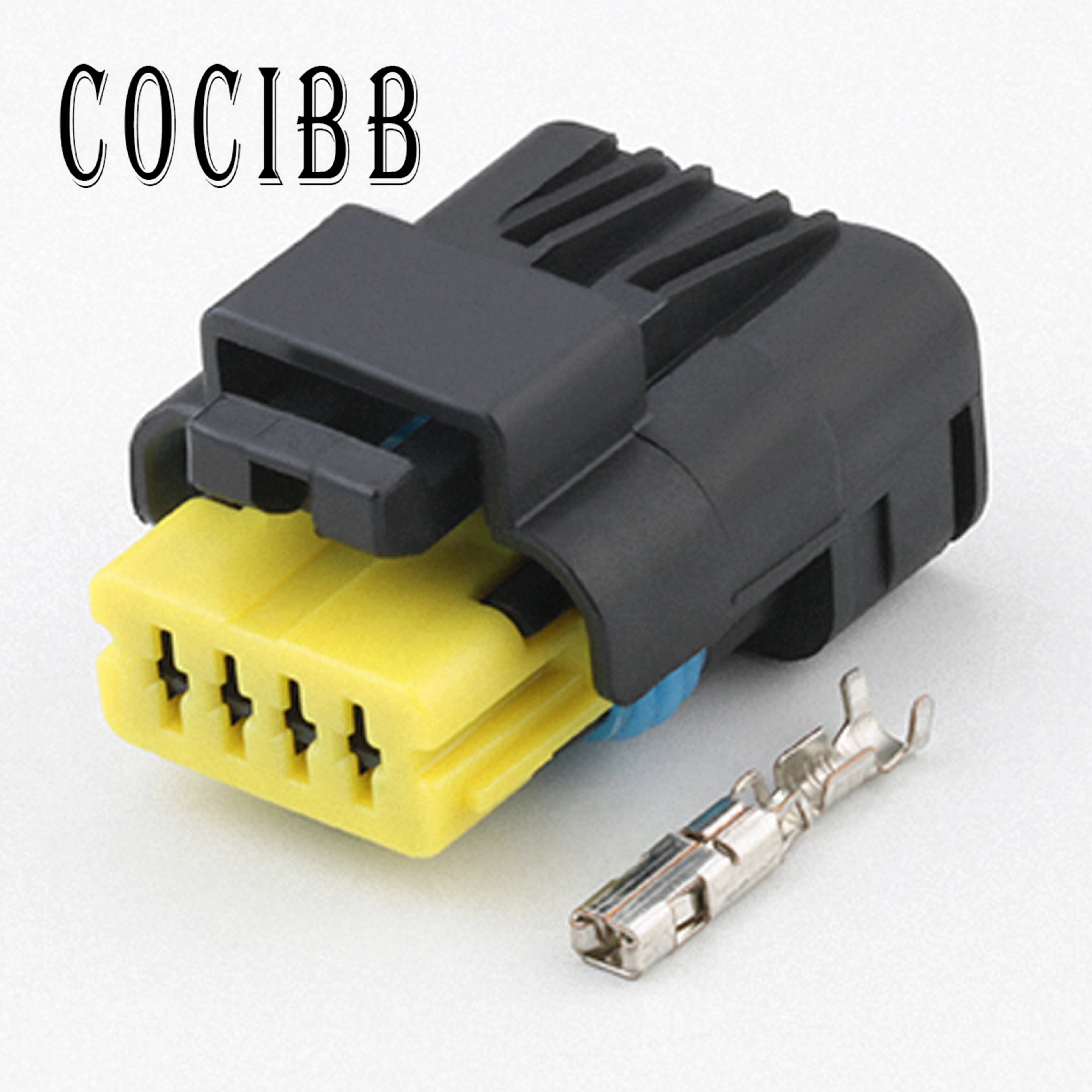 

1 Set 4 Pin 211PC042S4021 Waterproof FCI Electronic Cable Plug 1.5 mm Female Automotive Wiring Harness Connector Electrical