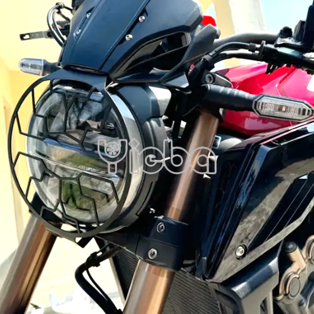 

For HONDA CB 650 R CB 650R CB650R 2018 2019 2020 2021 2022 2023 Motorcycle Headlight Head Light Guard Grille Protection Cover