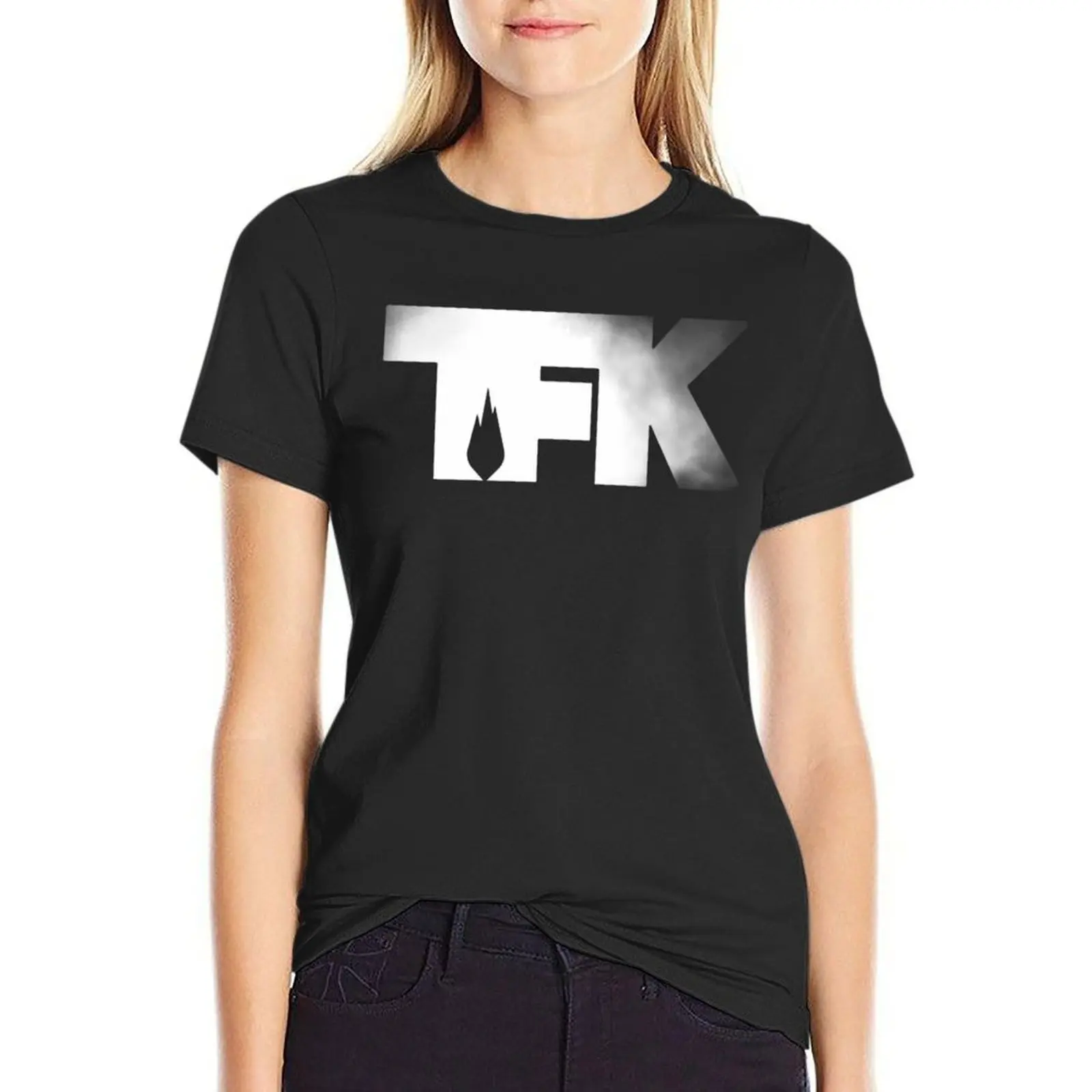 

TFK T-Shirt blanks quick drying shirts graphic tees t-shirt dress for Women plus size