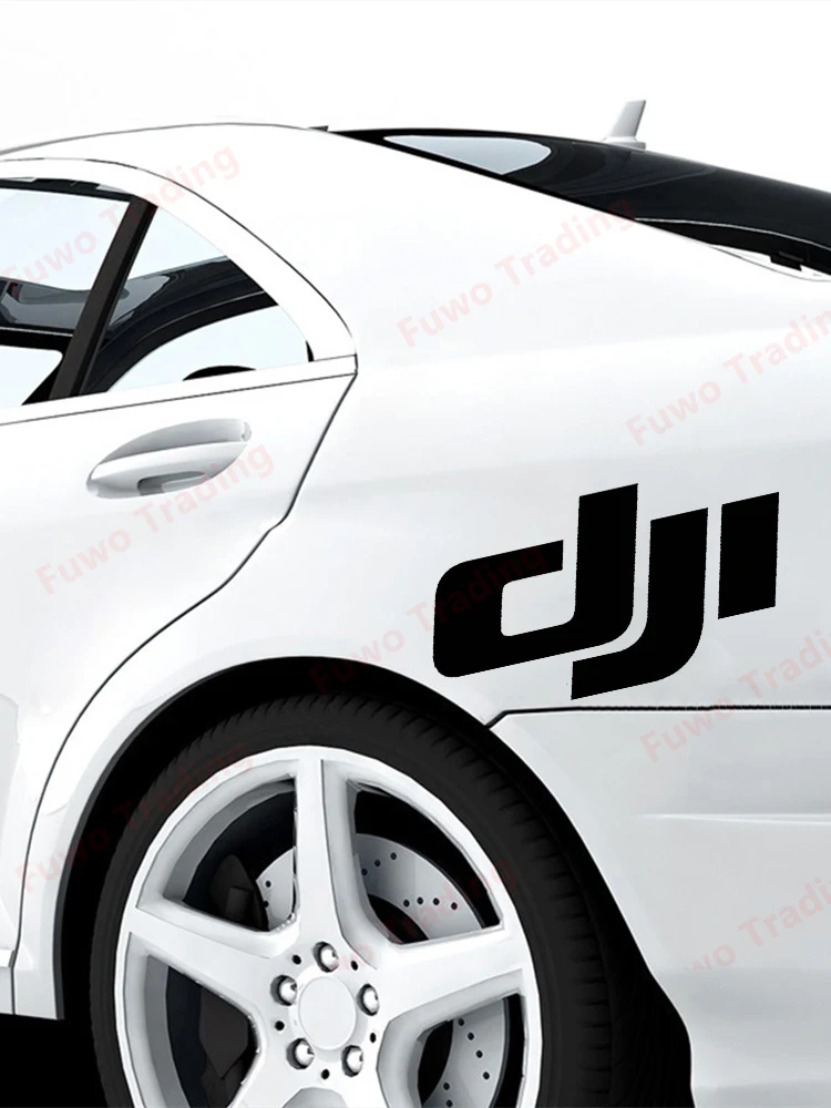 Personaliy Car Sticker DJI Original Creative Vinyl Decal Window Bumper Motorcycle Fridge Trunk Laptop Waterproof Decoration PVC