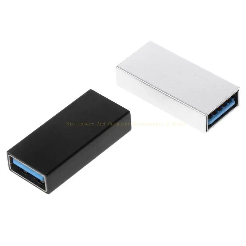 ケーブルコネクタUSB 3.0カプラーUSBメスからメスアダプタージェンダーチェンジャーケーブルエクステンション1 PC