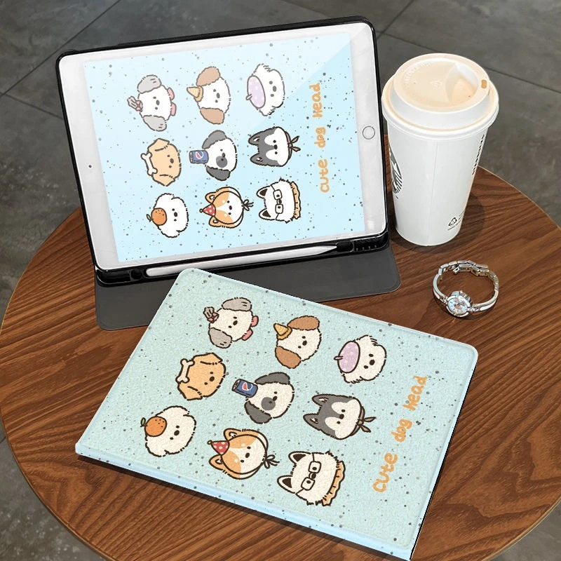 

Smart Stand Case Cover for IPad Air 6 Case IPad 10th Gen Air 5th 4th 10.9 Pro 11 Inch IPad 10.2 7th 9th 8th 2018 9.7 5/6th Puppy