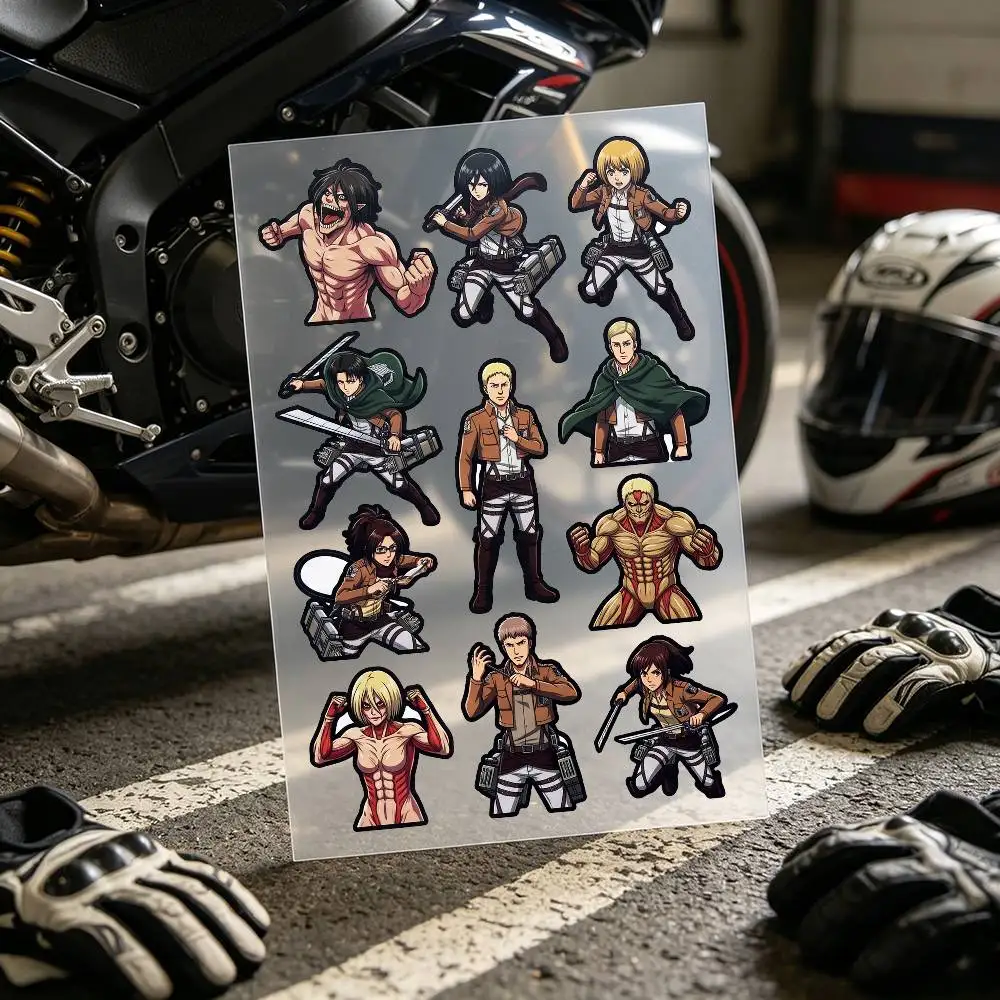 A-ttack On T-itan Stickers Auto Body Bumper Windows Motorcycle Laptop Walls Vinyl Decal Car Tuning Accessories