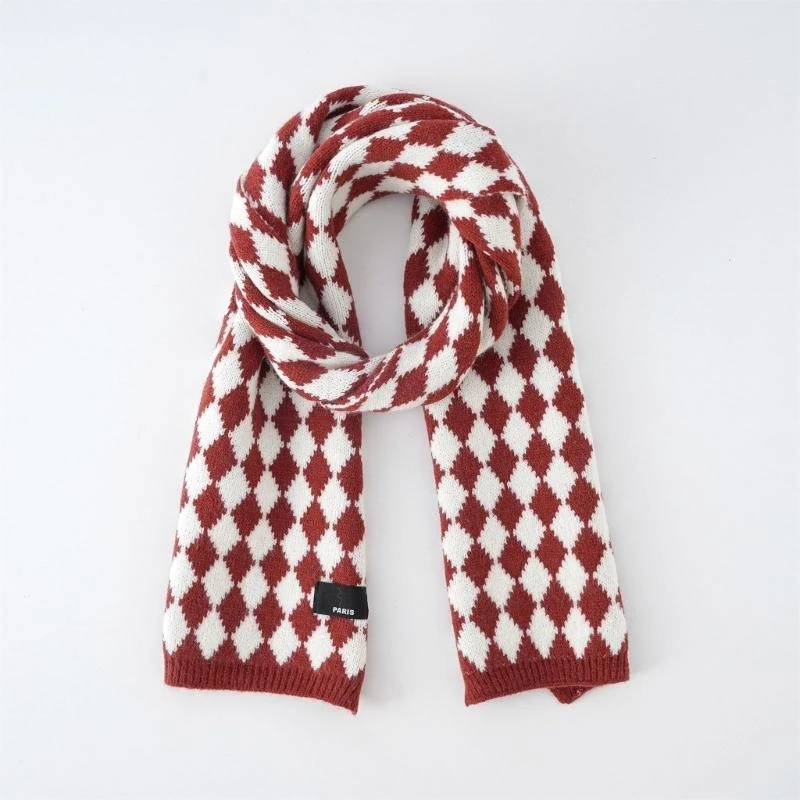 Diamond Plaid Scarf Plaid Scarf Shawl For Women Lightweight Shawls And Wraps