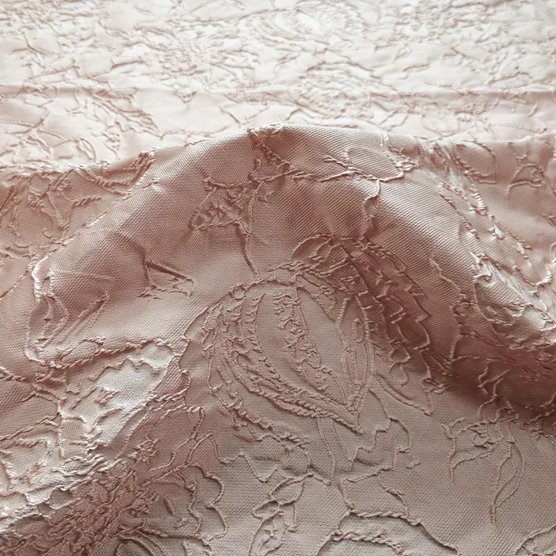 

Парчовая жаккардовая ткань Весна Лето Роза Темное зерно Платье Дизайн одежды Оптовая продажа Ткань Бренд Мода Шитье по метрам