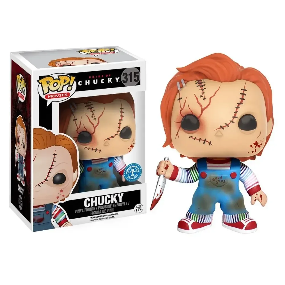 Funko POP Movies Child's Play 2 Chucky 841# FYE Exclusive Brideof Chucky #315 Child's Play 3 #798 VINYL Figure Model Toys