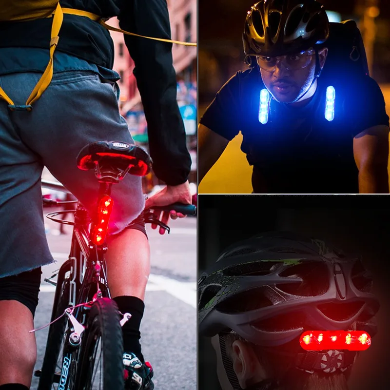 

Rechargeable Waterproof Bicycle Taillight, Warning & Illumination Light for Night Use, Outdoor Mountain & Road Bike Night