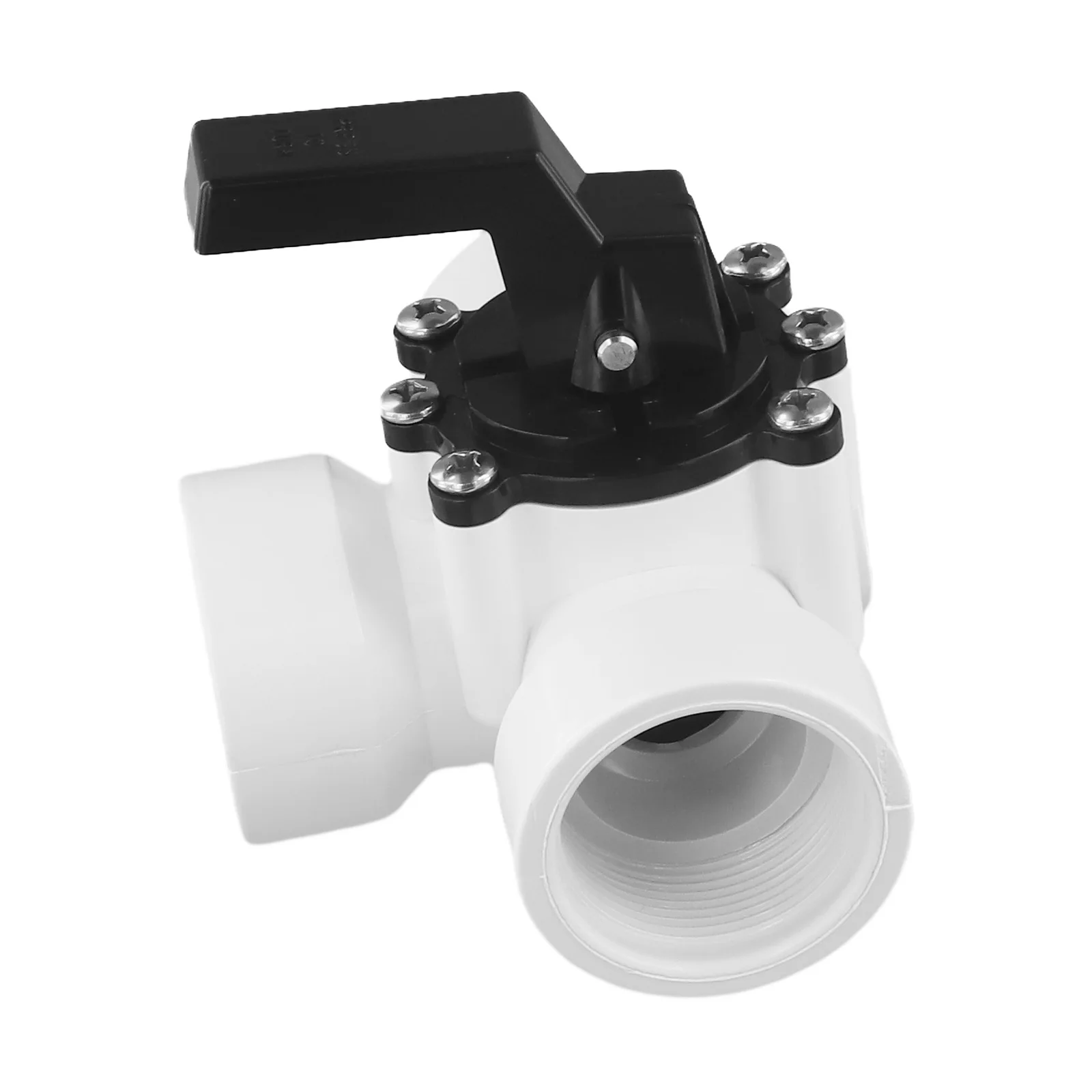 

1,5\\\" ПВХ противоскользящий переходной клапан для бассейна 1 1/2 дюйма с внутренней резьбой 3-ходовой высококачественный материал с внутренней резьбой