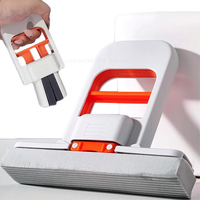 Mini Mop Desk Cleaning Sponge Water Washing Mop Folding Powerful Squeeze Handheld Mop Floor Mirror Window Car Glass Clean Tools