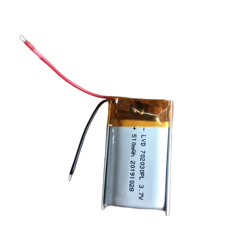 702030 3.7V 510mAh Replacement Battery