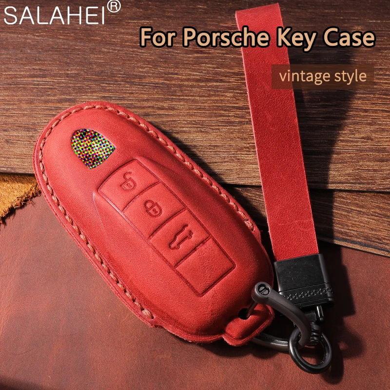 

Car Remote Key Case Cover For Porsche 911 970 997 991 996 958 918 991 Panamera Carman Macann Bobst Cayenne Boxster Accessories