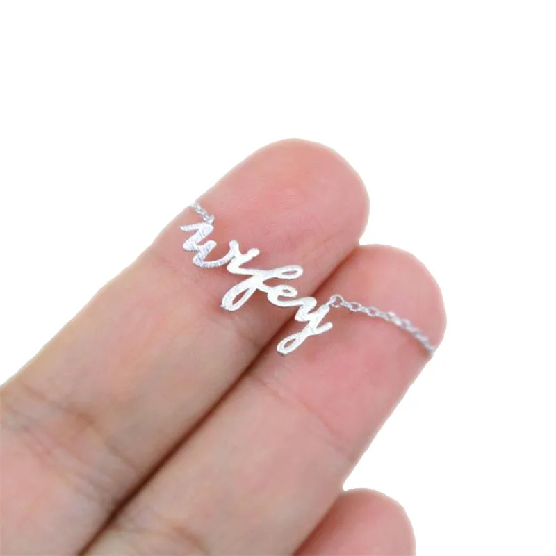 New Style Women's Metal Letter 