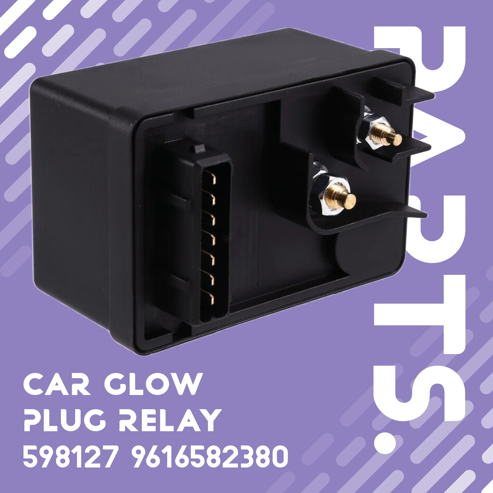 

【HAPPYH】Glow Plug Relay Car Component For Partner Citroen Jumper 598127 9615938380