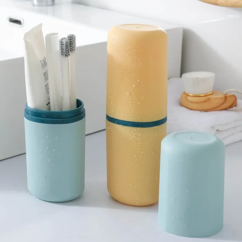 Multifunctional Clear Toothpaste Toothbrush Storage Box Set Travel Portable Toothpaste Toothbrush Holder Protect Cover Case