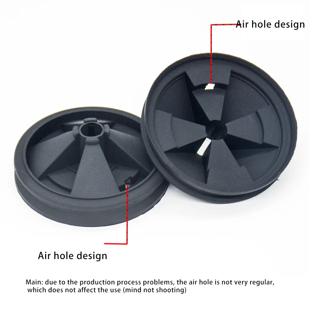 2Pcs Silicone Waste Disposer Anti Splashing Cover 87mm Outer Diameter Fit for InSinkErator Food Waste Disposer