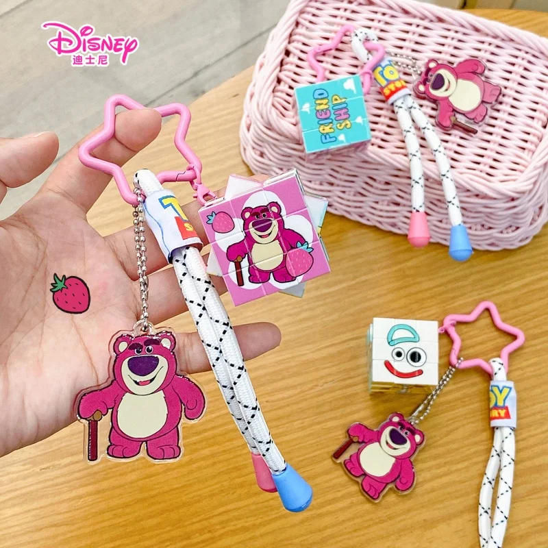 New Arrival Genuine Disney  Series Cartoon Keychain Pendant Cute Mobile Phone Accessory Small Gift Idea view 5
