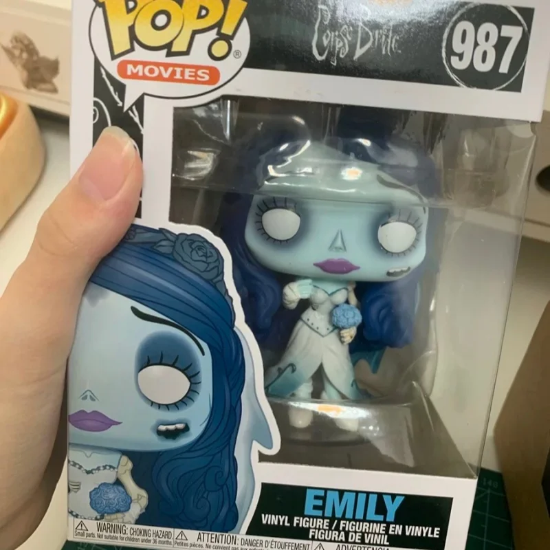 Genuine Funko Pop Corpse Bride Action Figures Emily Cute Vinyl Figure Decor Statue Doll Model Toy Global Limited Collect Gift